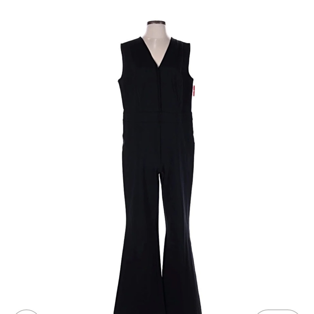 Spanx Black Sleeveless Jumpsuit Size XL New!